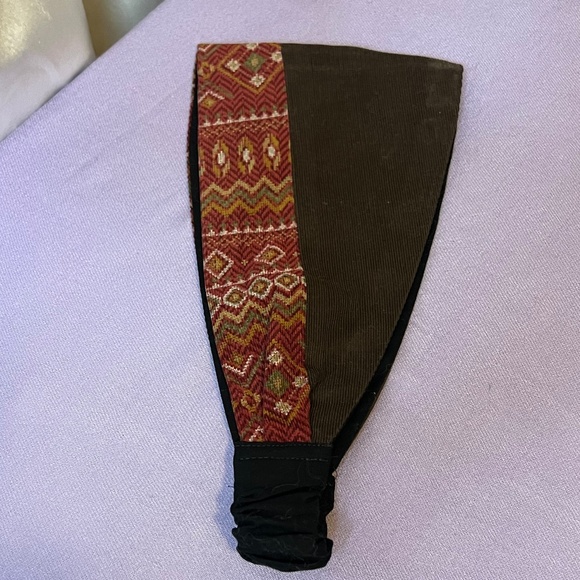 Handmade headband with Japanese style fabric. Set of 5 - Picture 5 of 7